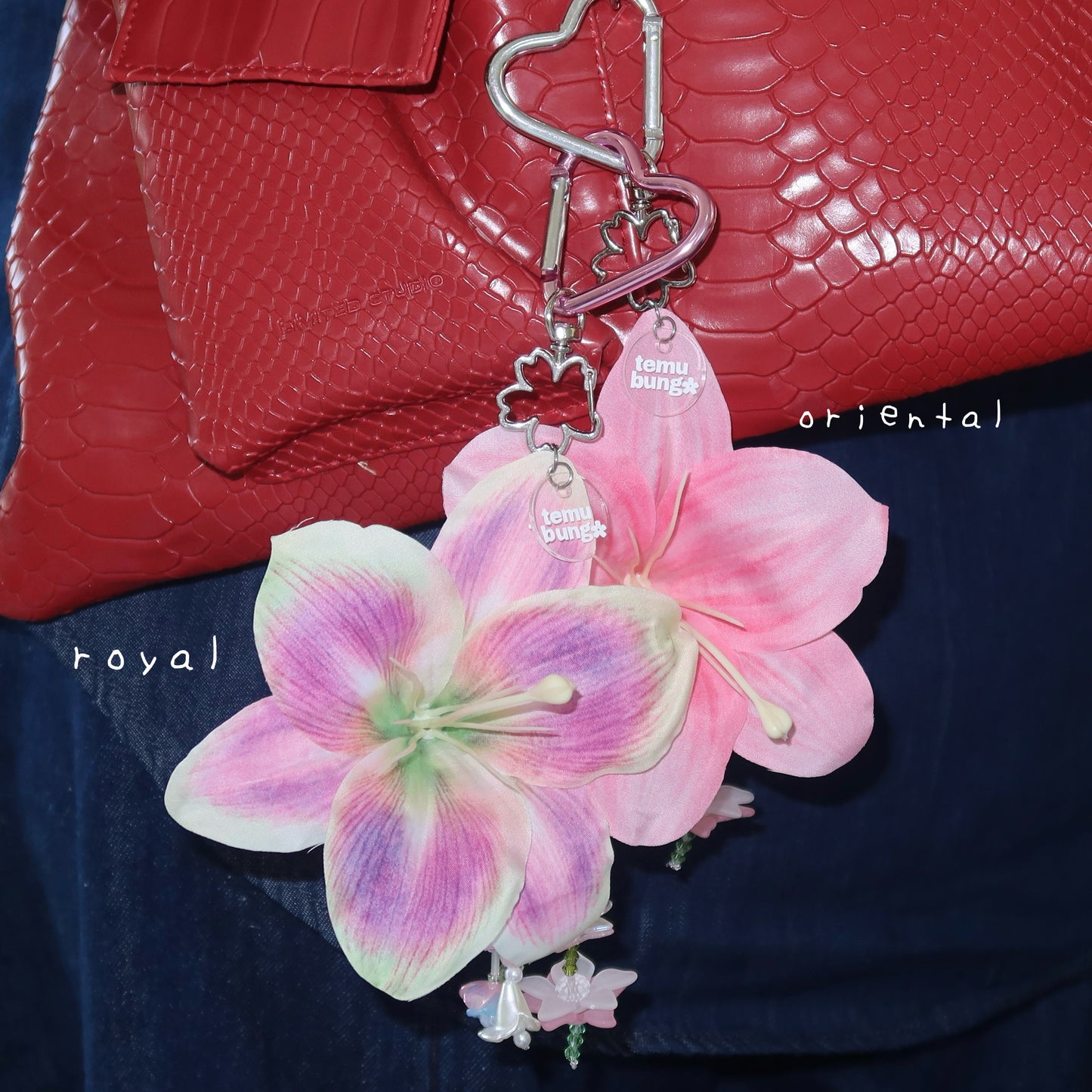 Lily Handmade Bag Charm