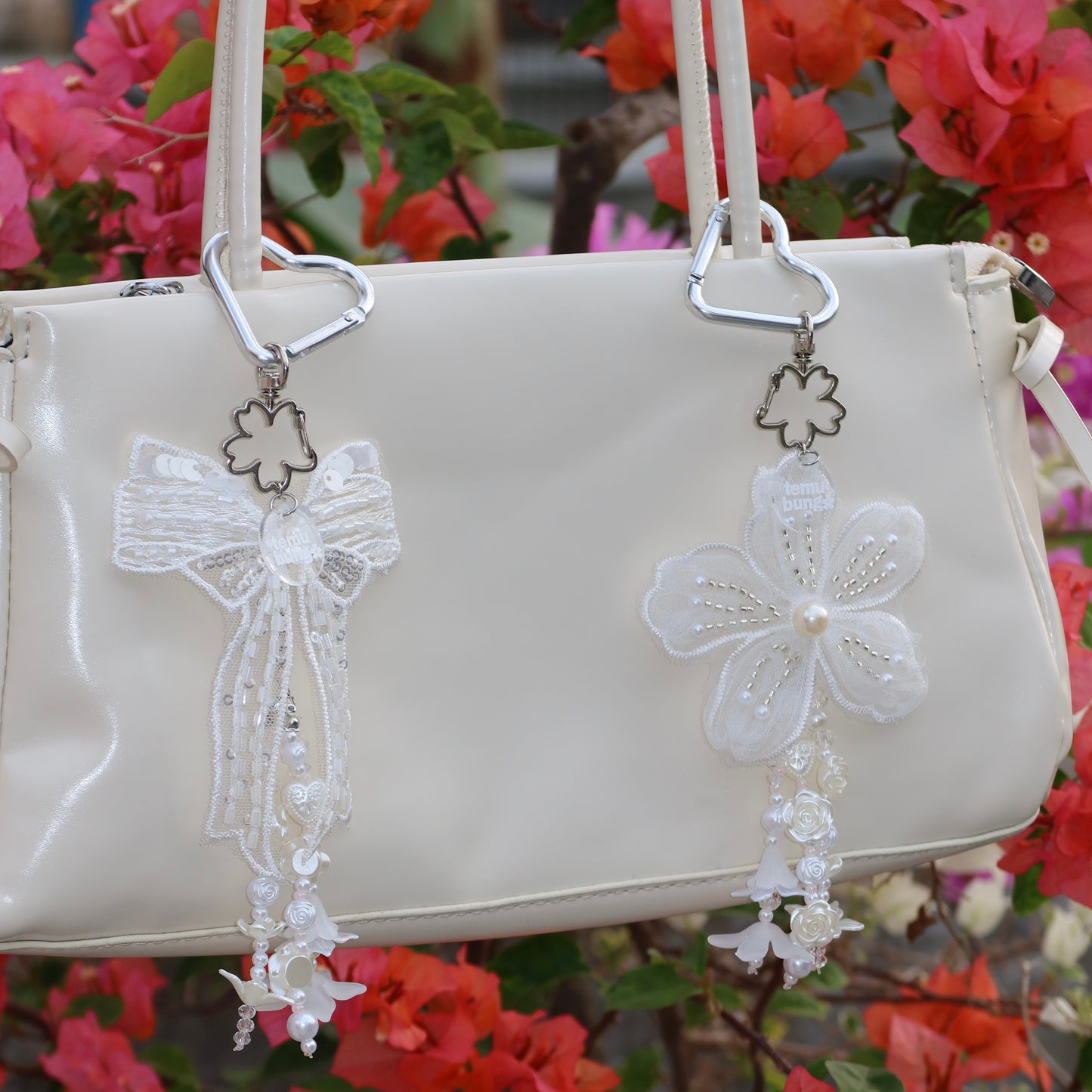 Handmade Lace Bag Charm