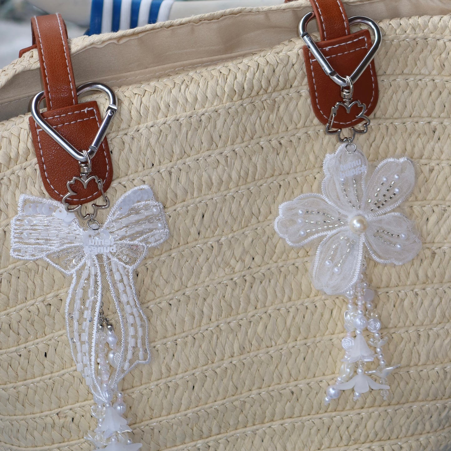 Handmade Lace Bag Charm