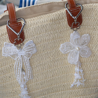Handmade Lace Bag Charm