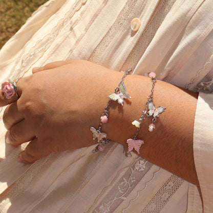Handmade Silver Charm Bracelet Dear Sekuntum