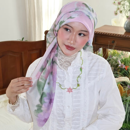 Wildflower Series : Lilac Scarves