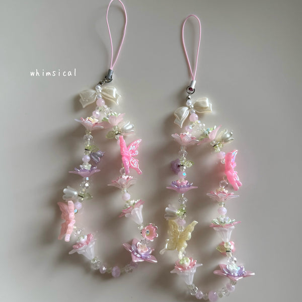 Handmade Phone Strap Wildflower