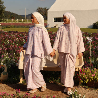 Dear Sekuntum Linen Kurung Set