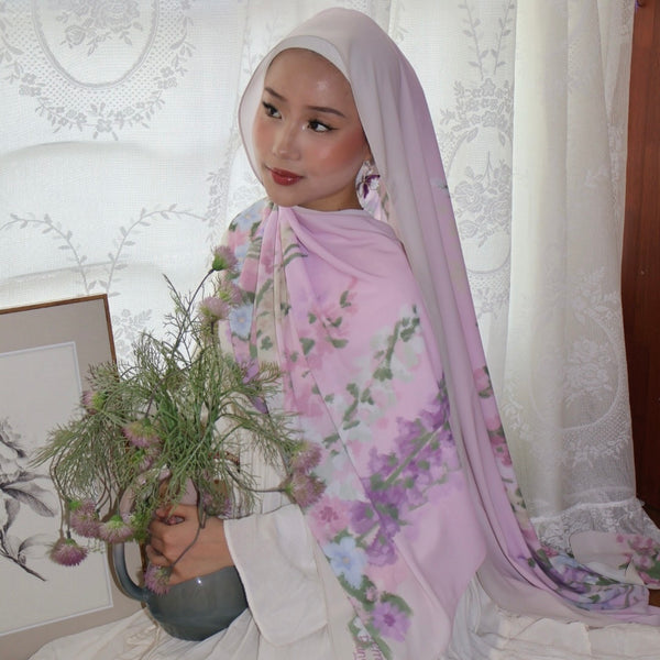 Wildflower Series : Lilac Scarves hover
