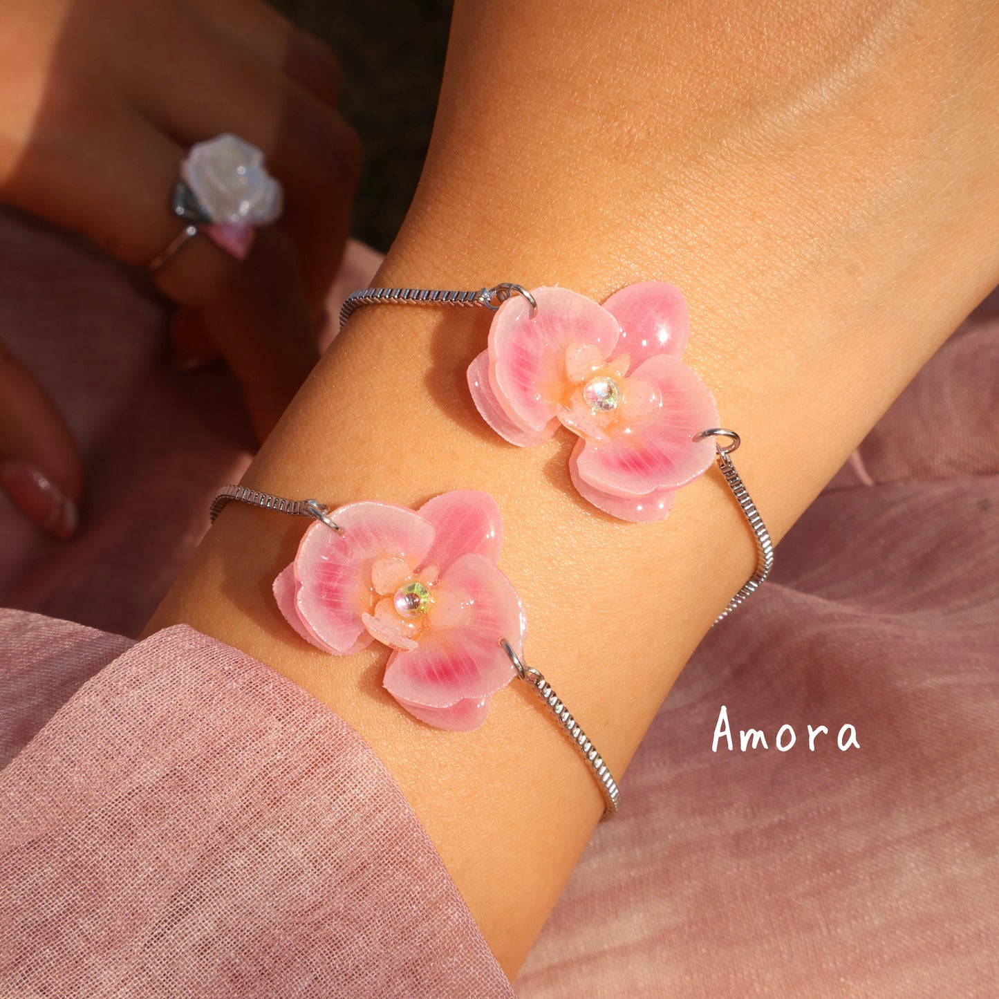 Handmade Orchid Bracelet Dear Sekuntum
