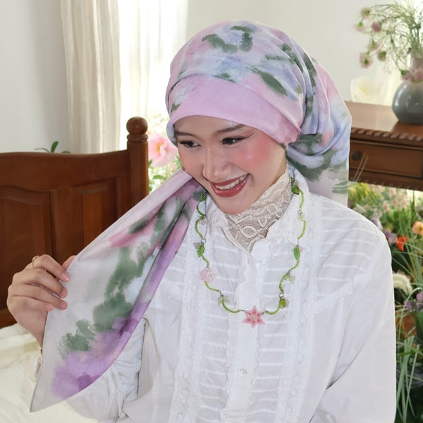 Wildflower Series : Lilac Scarves