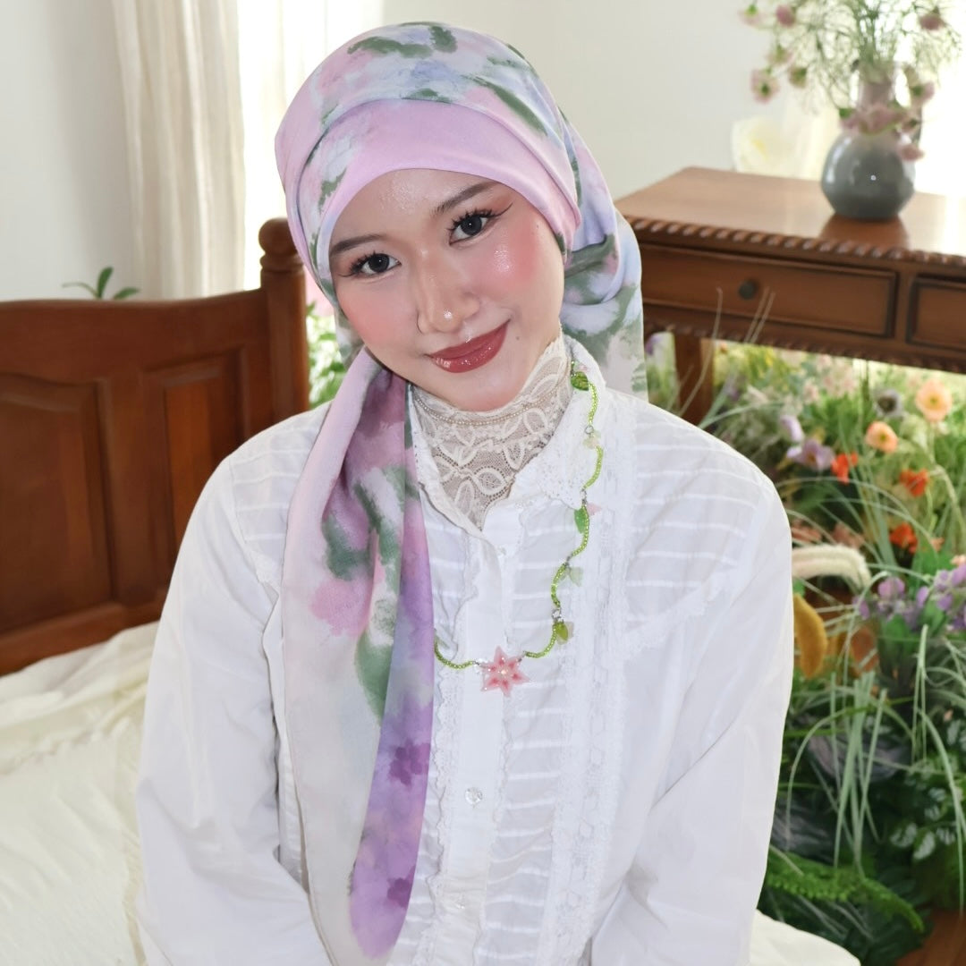 Wildflower Series : Lilac Scarves