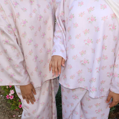 Dear Sekuntum Linen Kurung Set