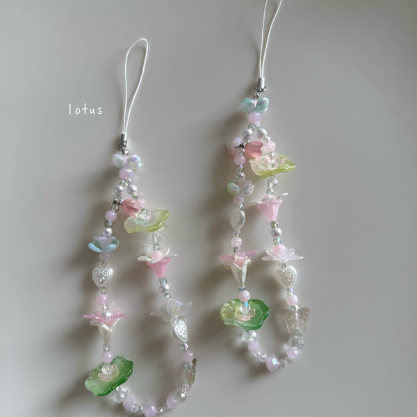 Handmade Phone Strap Wildflower hover